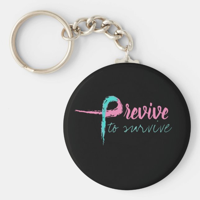 Llavero Previvir para sobrevivir (Frente)