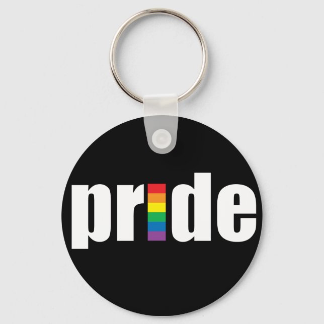 Llavero Pride Blck Keychain (Anverso)