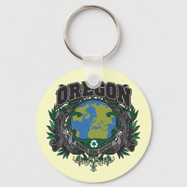 Llavero Pride Recycle Oregon (Anverso)