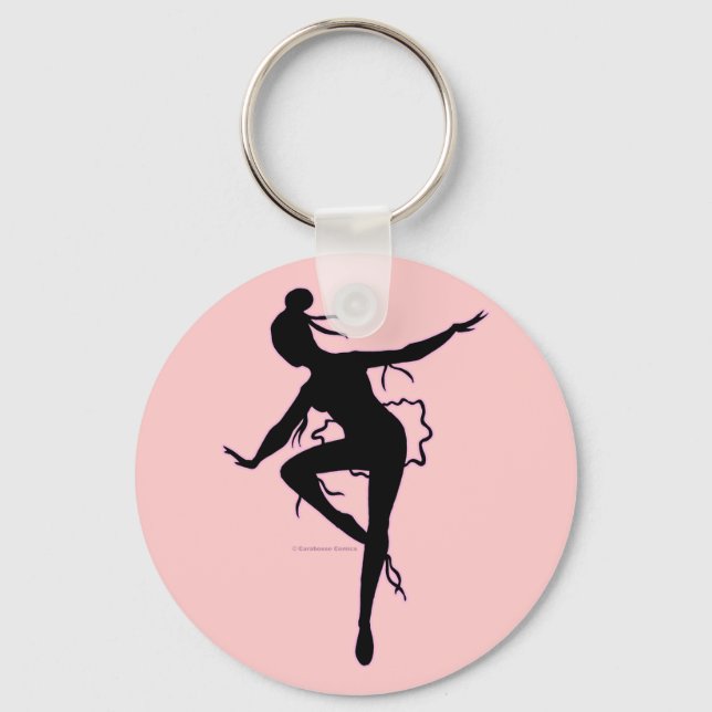 Llavero Prima Ballerina Silhouette Keychain (Anverso)