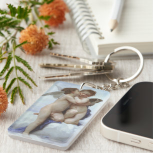 Llavero Primer Beso por Bouguereau, Ángeles Victorianos An