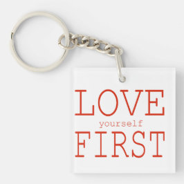 Llavero Primer del amor usted mismo