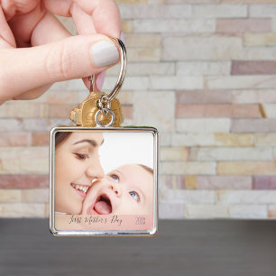 Llavero Primer Día de la Madre 2023 Foto personalizada de