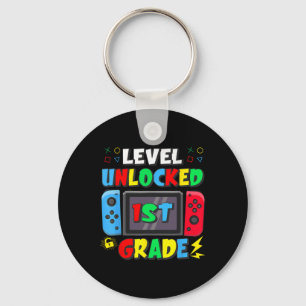 Llavero Primer Día Desbloqueado Nivel 1er Grado Juego Ck a