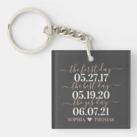 Primer día mejor día sí día Boda fecha accesorio