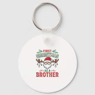 Llavero Primer Navidad como un hermano Santa Gnome