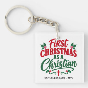 Llavero PRIMER NAVIDAD Nuevo creyente cristiano