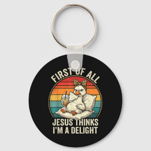 Llavero Primero De Jesús Piensa Que Un Delicioso Diseño De