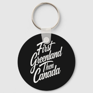 Llavero Primero Groenlandia que Canadá mapa de EE. UU. Tru