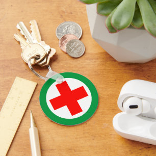 Llavero Primeros auxilios - Médico - Ambulancia, Ayuda Key