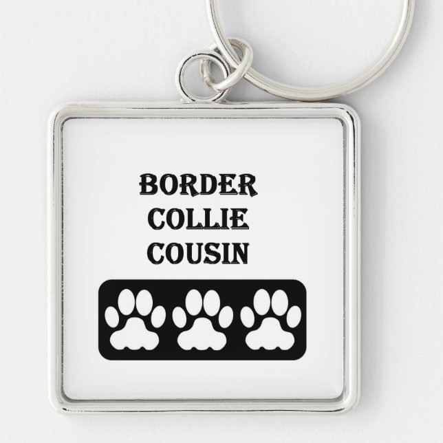 Llavero Primo Border Collie (Frente)