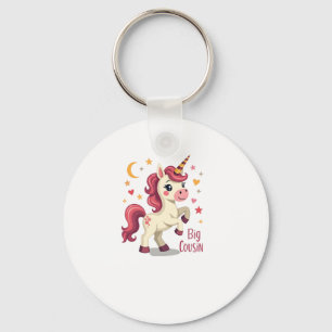 Llavero Primo Unicornio Vintage Tipografía Monos Lindo Dis