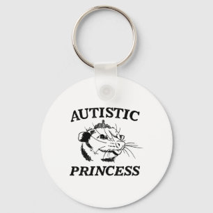 Llavero Princesa Autista Ratón Niños Niños Autismo Conscie