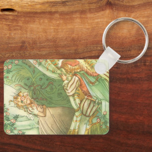 Llavero Princesa Bella Durmiente, Cuento de Hadas Antiguo