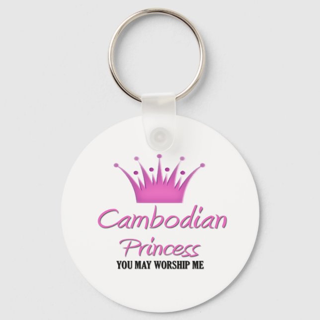 Llavero Princesa de Camboya (Anverso)