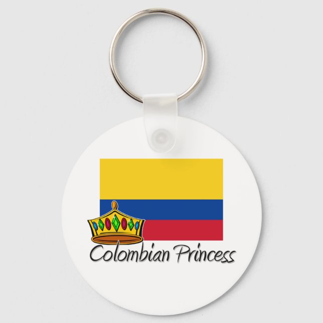 Llavero Princesa de Colombia (Anverso)