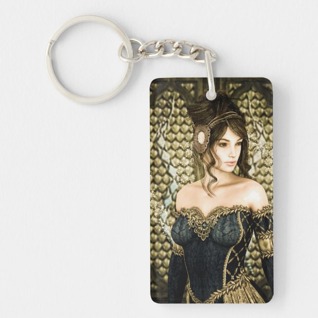 Llavero Princesa de cuento de hadas (Frente)