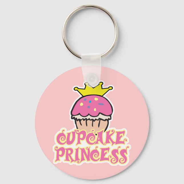 Llavero Princesa de Cupcake (Anverso)