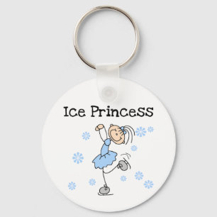 Llavero Princesa de Patinaje Hielo