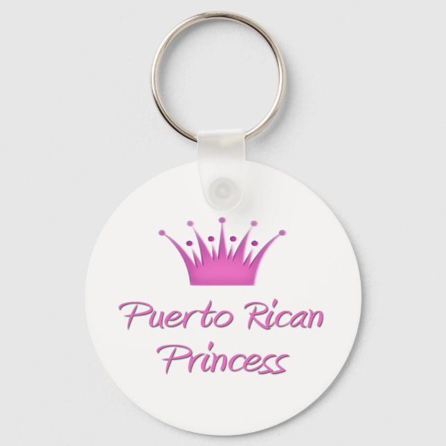 Llavero Princesa de Puerto Rico (Anverso)