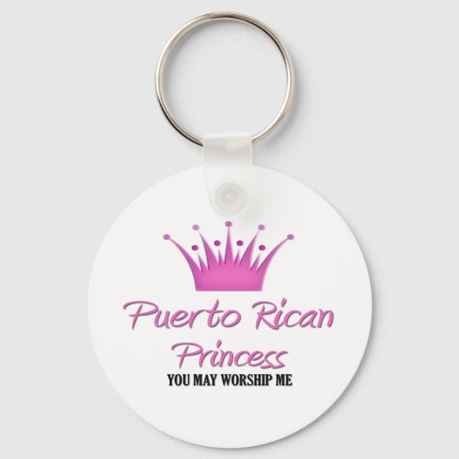 Llavero Princesa de Puerto Rico (Anverso)