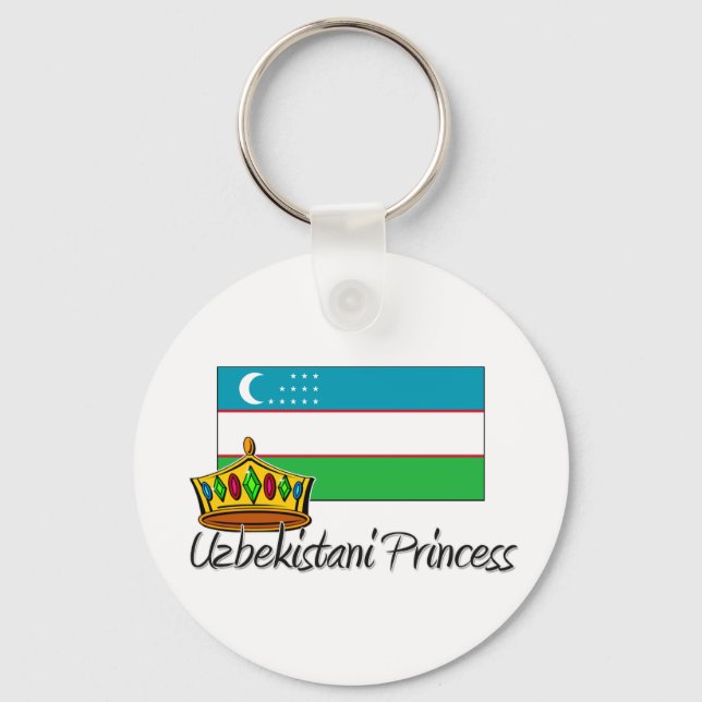 Llavero Princesa de Uzbekistán (Anverso)