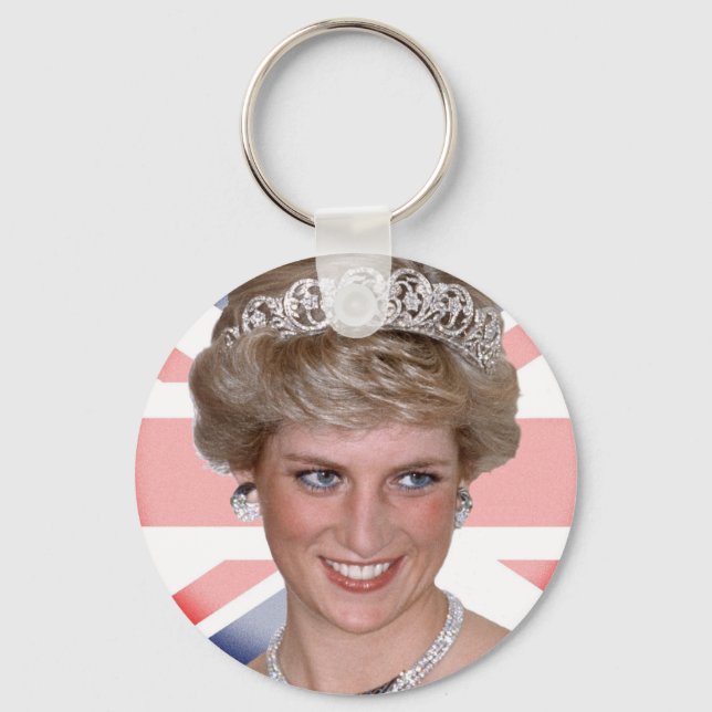 Llavero Princesa Diana Union Jack (Anverso)