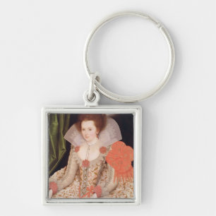 Llavero Princesa Elizabeth, hija de James I, 1612