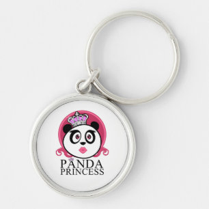 Llavero Princesa Panda Corona de Reina Panda Linda