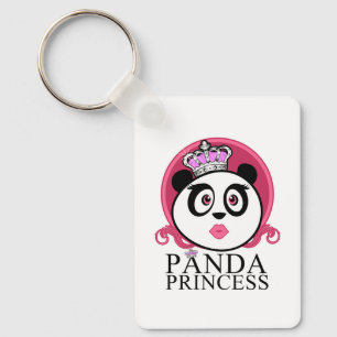 Llavero Princesa Panda Panda Reina Corona Lindo