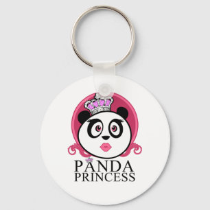 Llavero Princesa Panda Reina Panda Corona Lindo