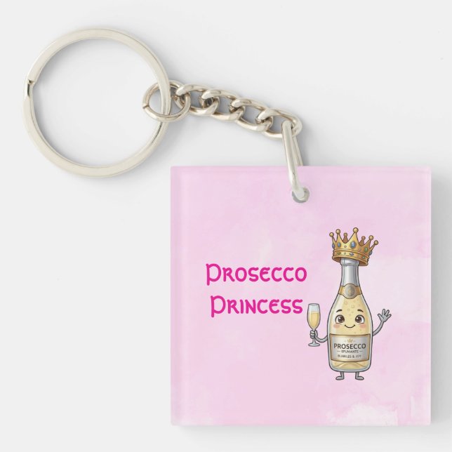 Llavero Princesa Prosecco (Frente)