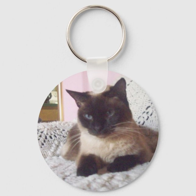 Llavero Princesa relajante en el sofá (Anverso)