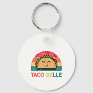Llavero Princesa Taco Belle Cinco Mayo Funny Mexicana