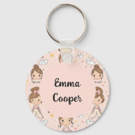 Llavero Princesas y corazones Pasteles suaves para niños