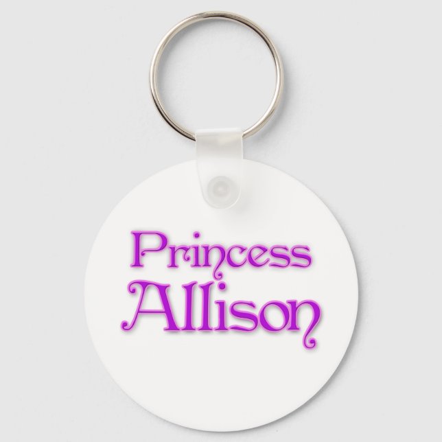 Llavero Princess Allison (Anverso)