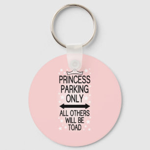 Llavero Princess Parking Only