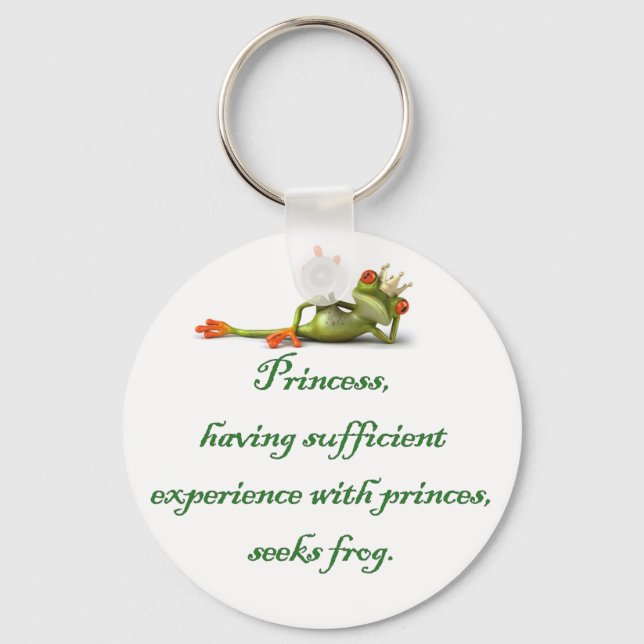 Llavero Princess Seeks Frog Keychain (Anverso)