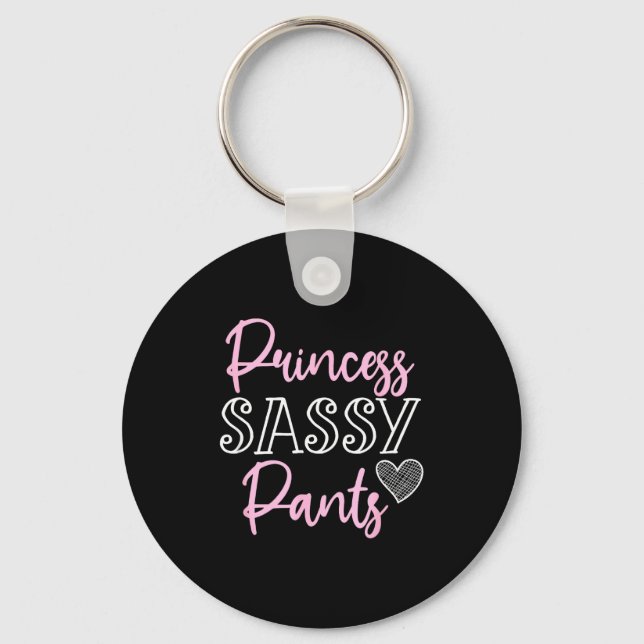 Llavero Princess Sy Pants Women Funny Quote  (Anverso)