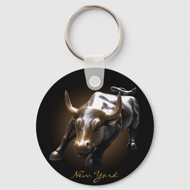 Llavero Principales monumentos de Nueva York en la cadena  (Anverso)