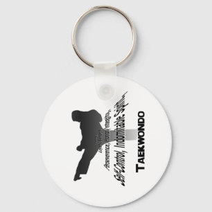 Llavero Principios de Tae Kwon Do Keychain