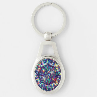 Llavero Prism Mandala – Kaleidoscope Metal Keychain