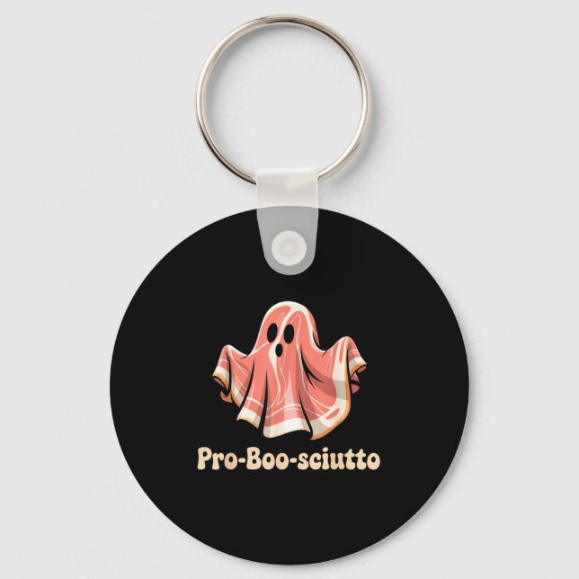 Llavero Pro Boo Sciutto Funny Italian Halloween Ghost Pros (Anverso)