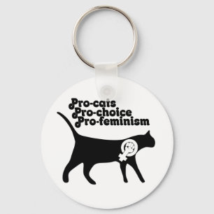 Llavero Pro Cats pro Choice pro Feminismo