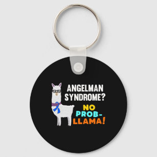 Llavero Prob-llama Guerrero del Síndrome de Angelman Super