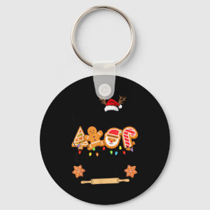 Llavero Probador de Galletas de Navidad Equipo de Reposter