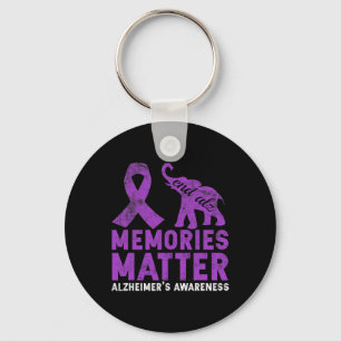 Llavero Problem Heimer - Elefante Morado 