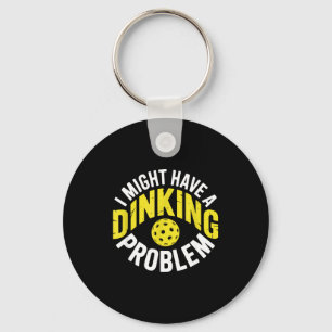 Llavero Problema de dinking amante del pickleball entusias