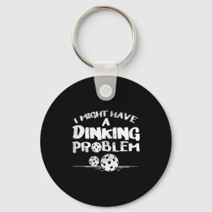 Llavero Problema de dinking pickleball divertido pickle ba