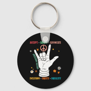 Llavero Problemas de inclusión Inspir Autism Awareness Tea